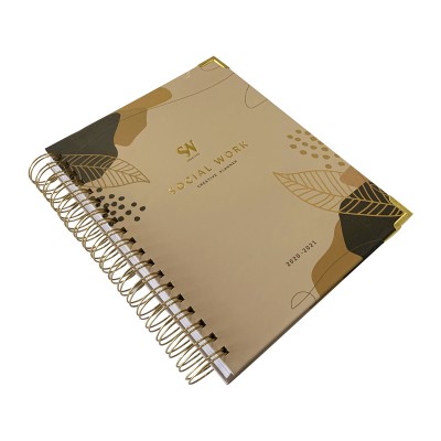 Any size full color printing diary notebook spiral notebook custom notebook