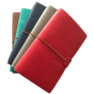 Custom logo available Softcover leather dotted journal printing custom